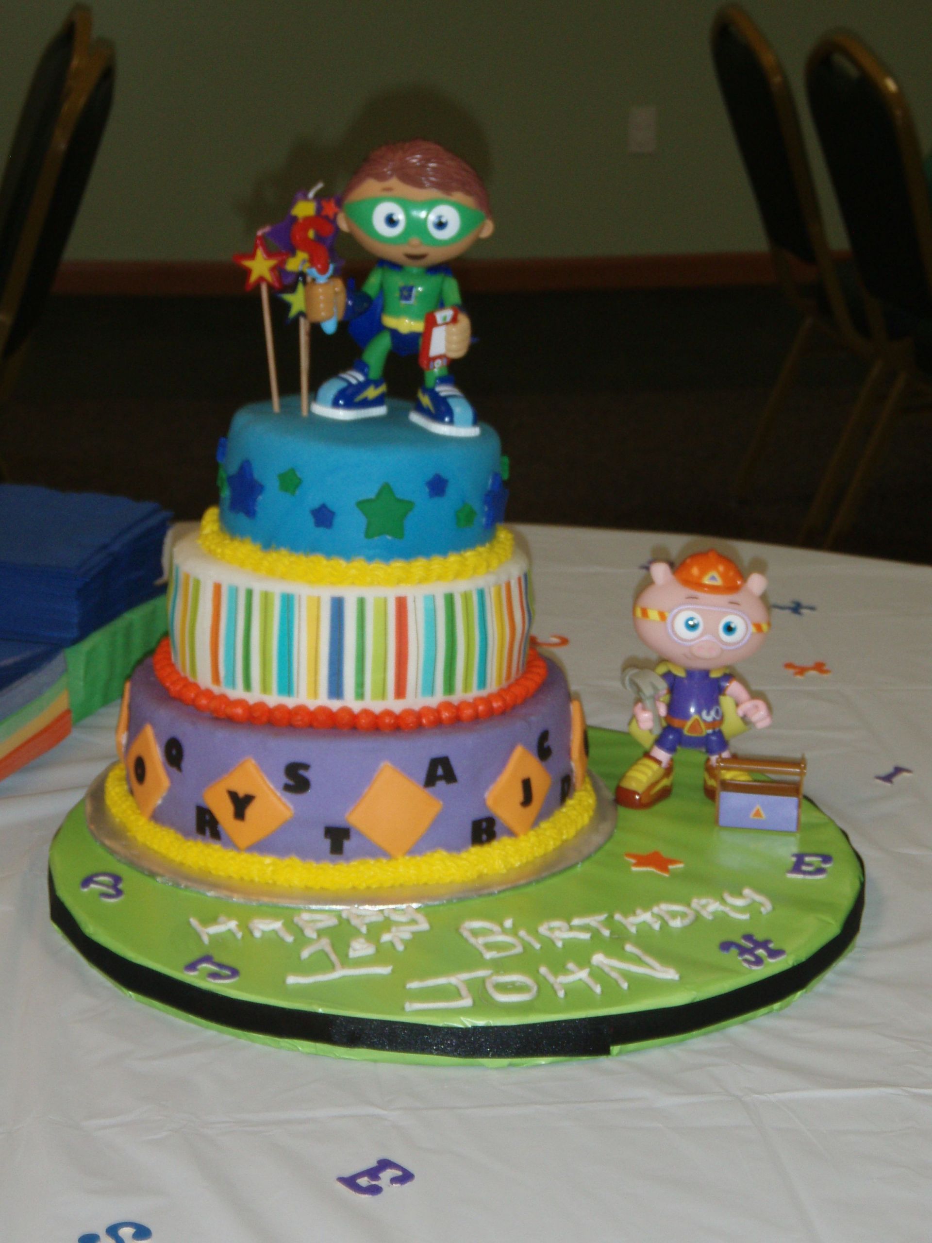 Super Why Birthday Cake
 Super Why My Cakes that Ive made