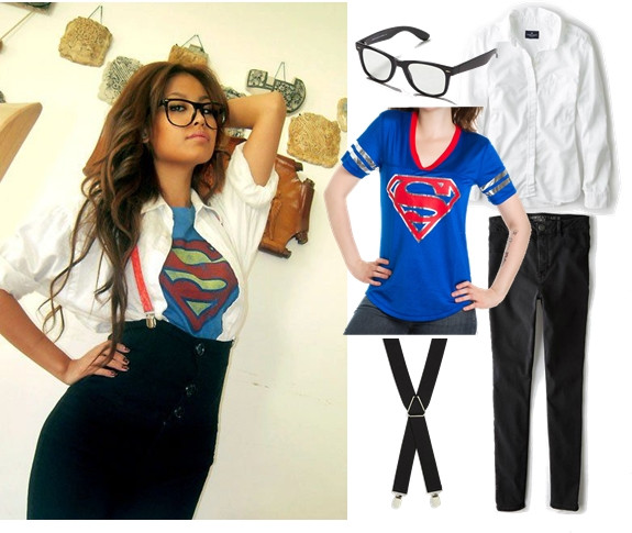 Supergirl Costume DIY
 How to Dress Up As Your Favorite Superhero This Halloween