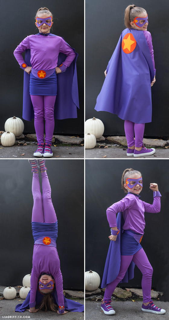 Supergirl Costume DIY
 Homemade Halloween Costumes Superheros