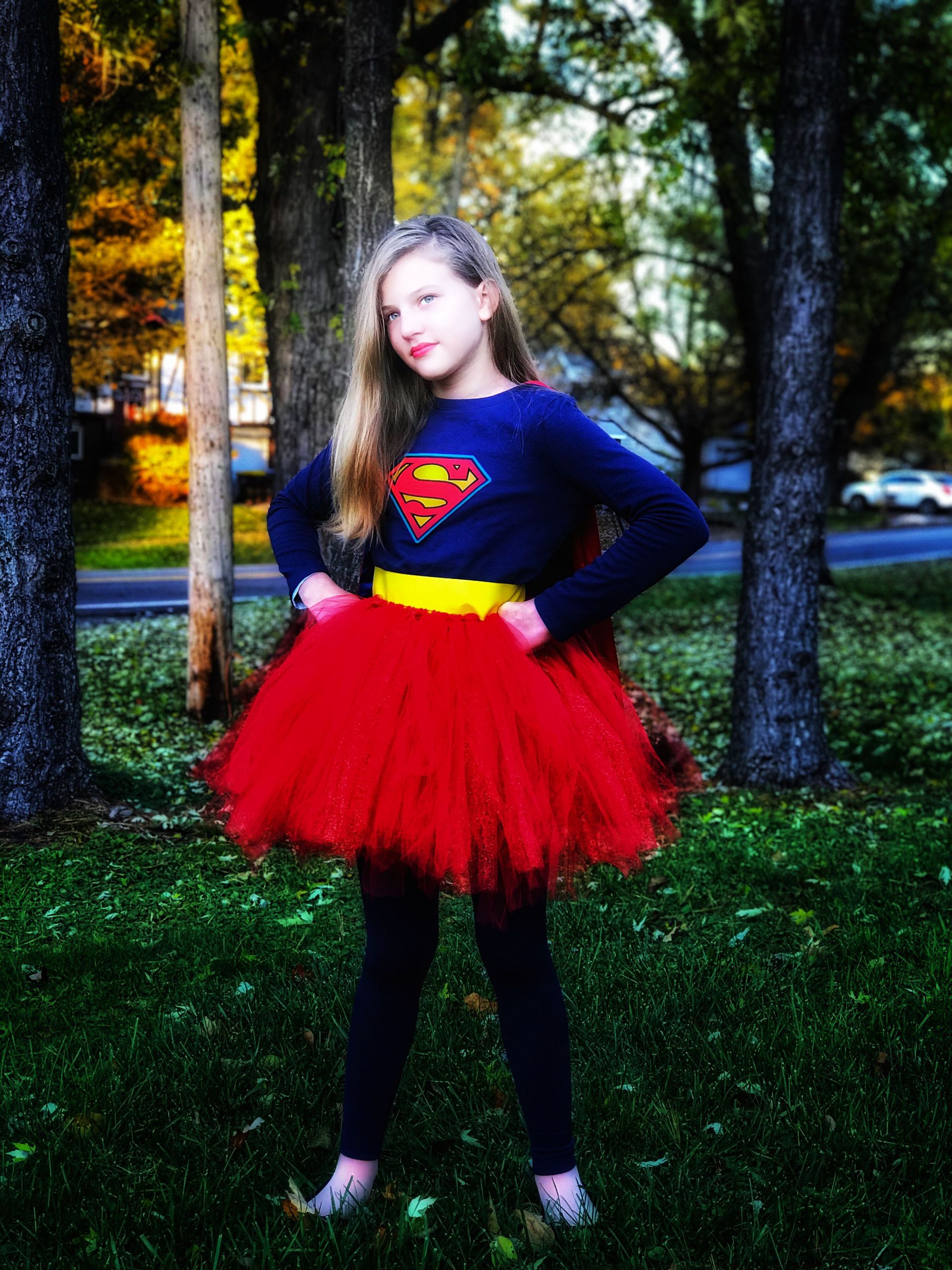 Supergirl Costume DIY
 DIY Supergirl Halloween Costume With images