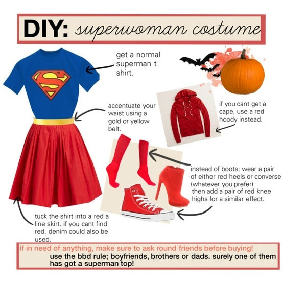 Supergirl Costume DIY
 diy supergirl superwoman costume VBS