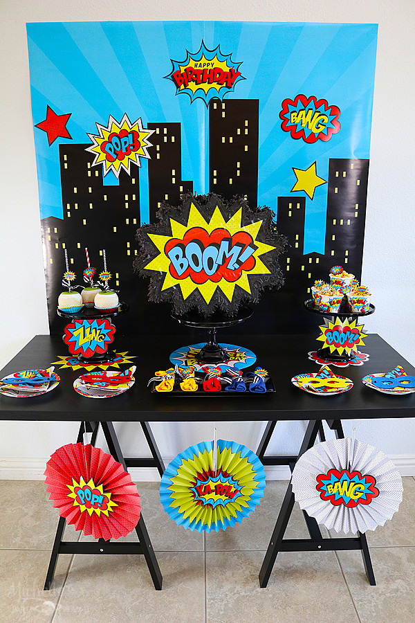 Superhero Birthday Party Decorations
 Superhero Themed Party Ideas Bud Friendly