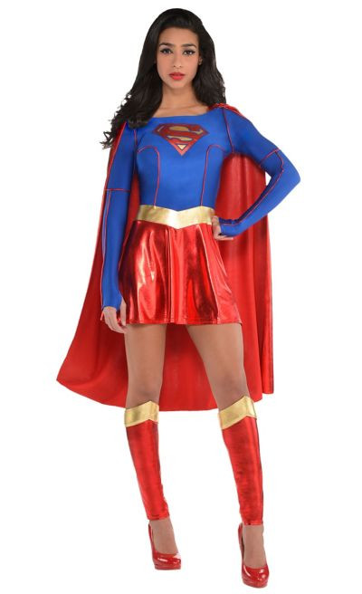 Superhero Halloween Party Ideas
 Adult Supergirl Costume Superman