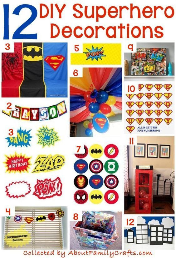 Superheroes Halloween Party Ideas
 70 DIY Superhero Party Ideas