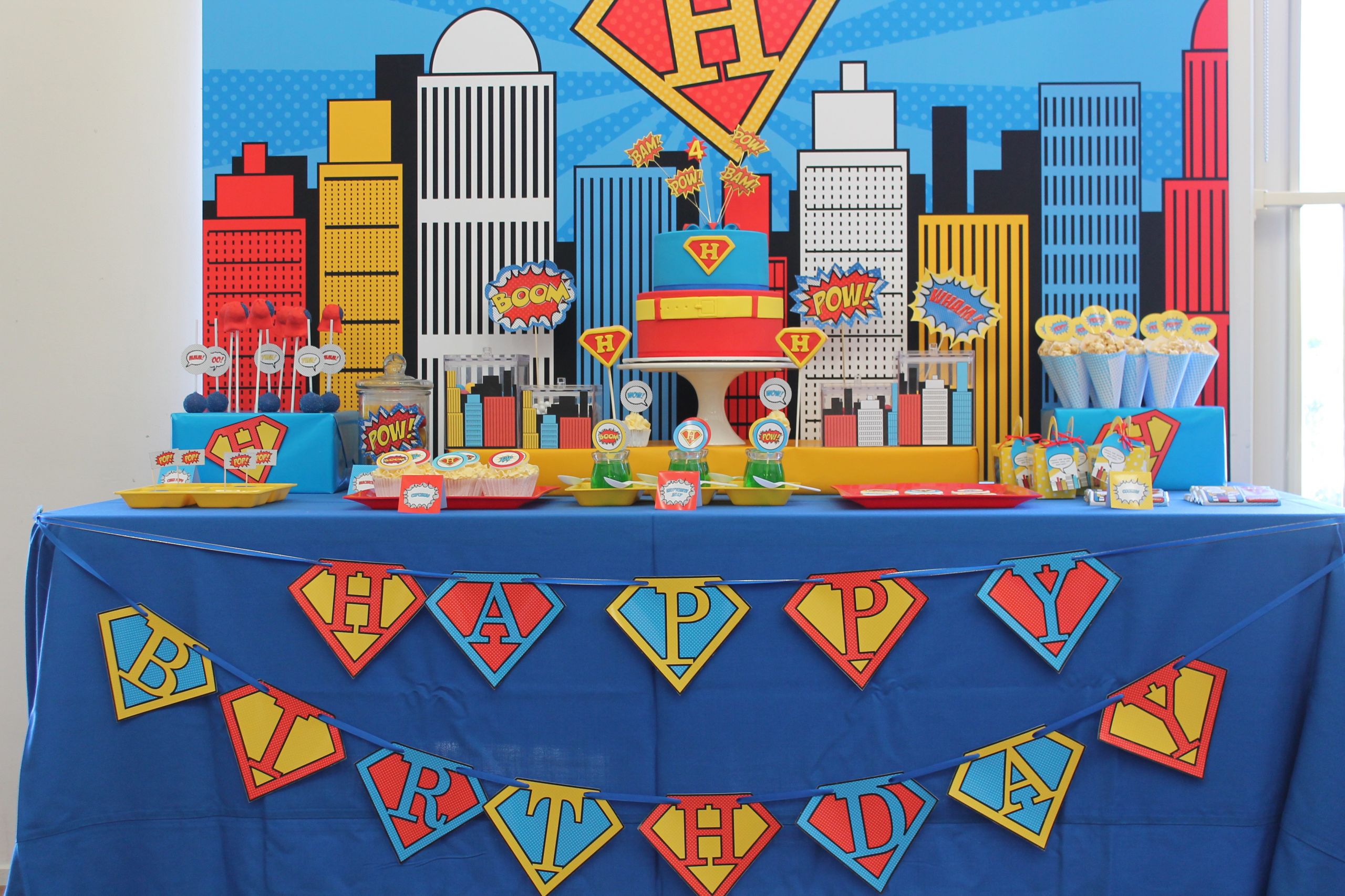 Superman Birthday Decorations
 Superman Birthday Party on Anders Ruff