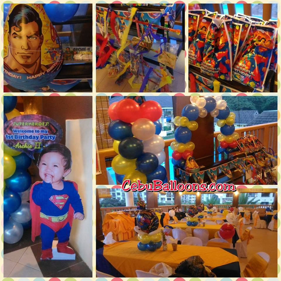 Superman Birthday Party Supplies
 Kid Birthday Party Packages