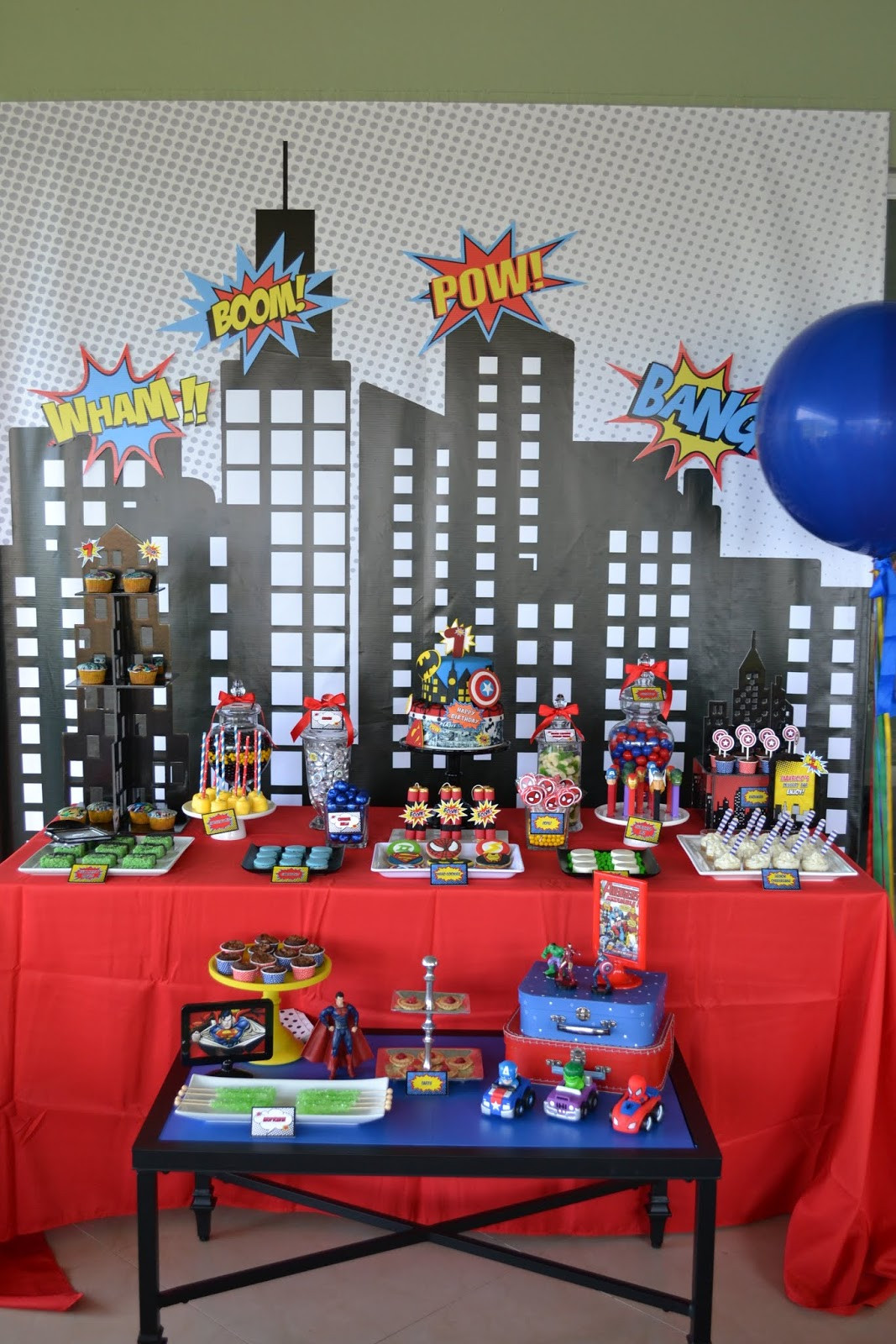 Superman Birthday Party Supplies
 Partylicious Events PR Superhero Party