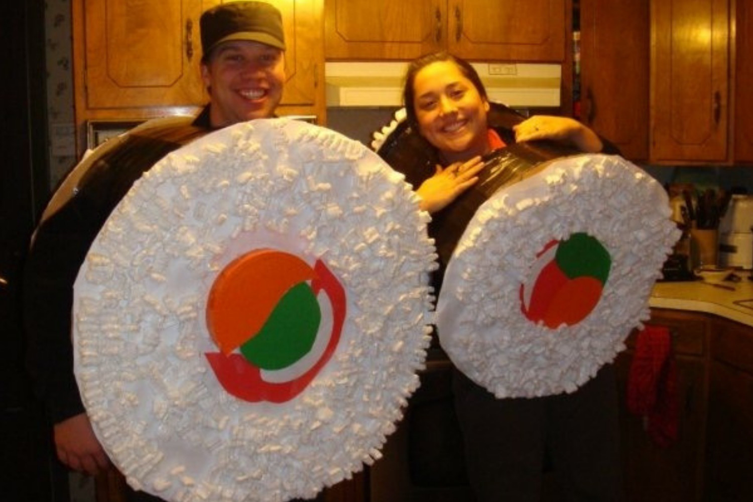 Sushi Costume DIY
 DIY TACO AND HOT SAUCE FAMILY COSTUMES WITH THE CRICUT