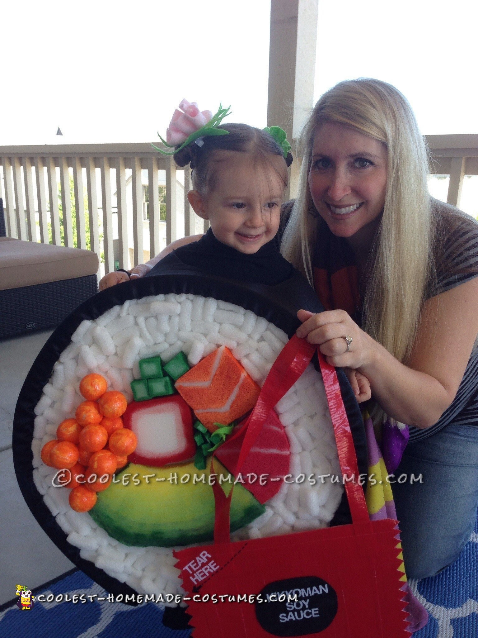 Sushi Costume DIY
 Cutest Toddler Sushi Costume