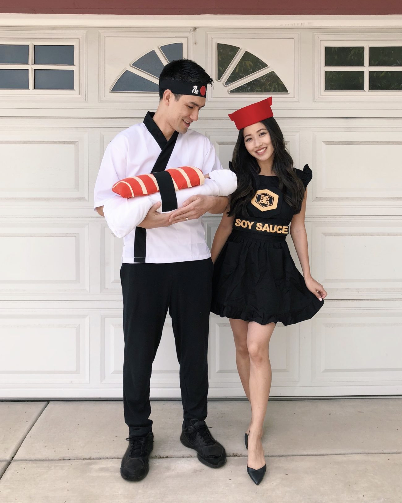 Sushi Costume DIY
 DIY Tutorial Sushi Family Halloween Costume Extra Petite