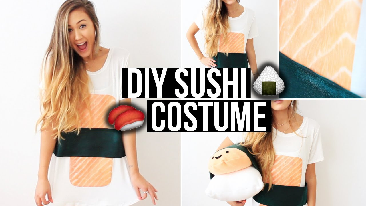 Sushi Costume DIY
 Easy DIY Sushi Costume