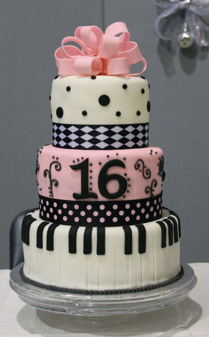 Sweet 16 Birthday Cake
 Sweet 16 Cakes – Decoration Ideas