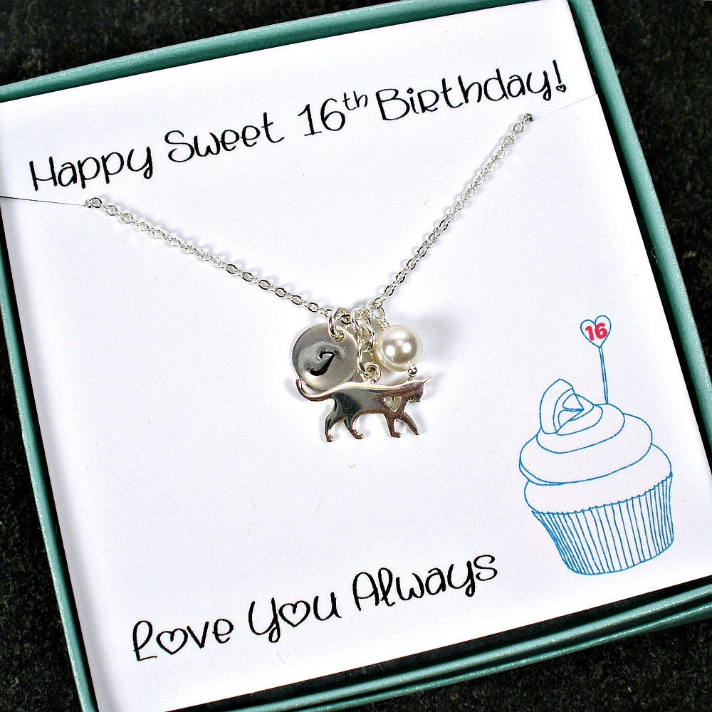 Sweet 16 Birthday Gift Ideas For A Girl
 Sweet 16 Necklace Sweet 16 Gifts Girls 16th Birthday Gift