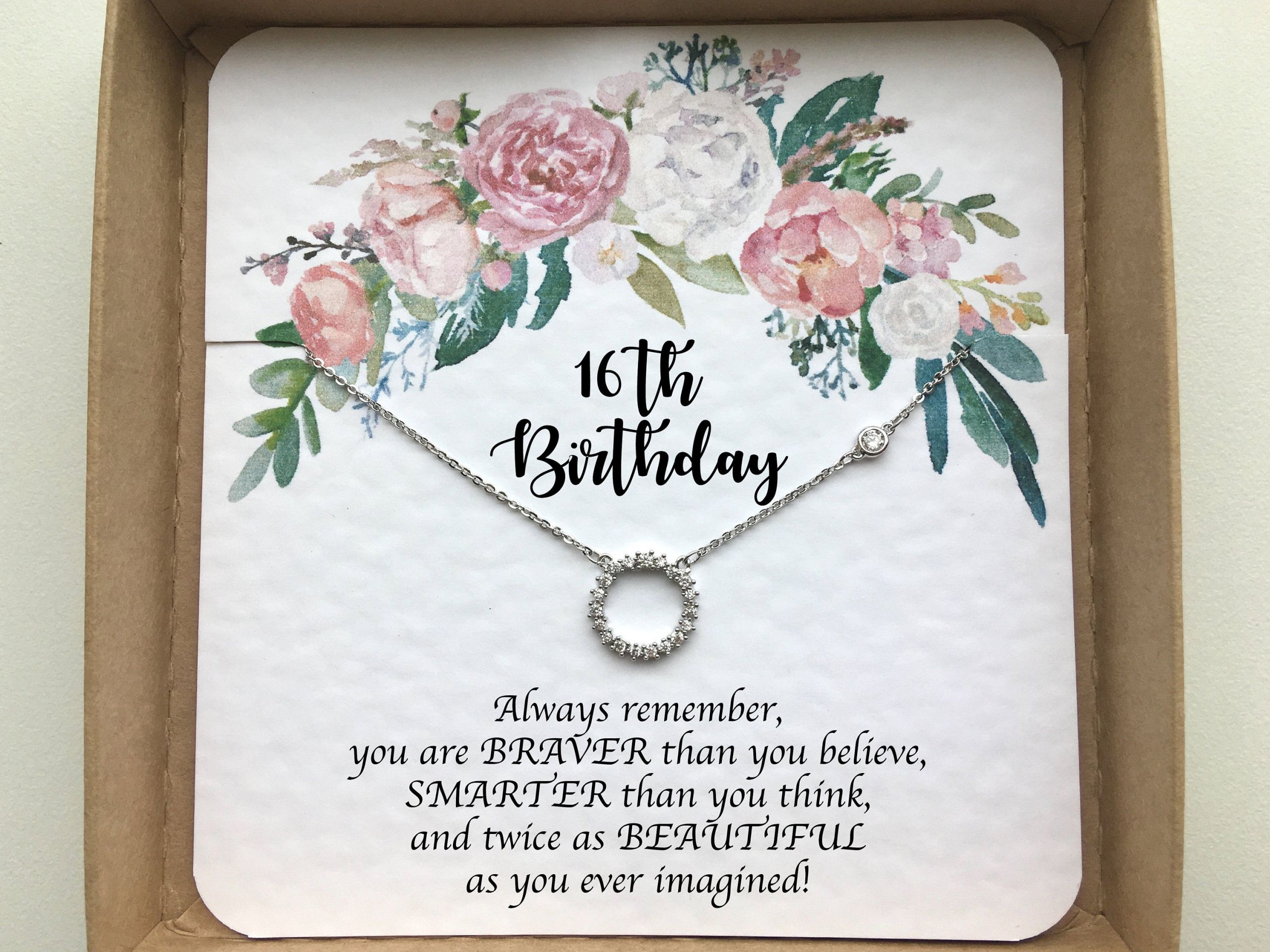 Sweet 16 Gift Ideas Girls
 16th birthday t girl Sweet 16 t Sweet 16 necklace