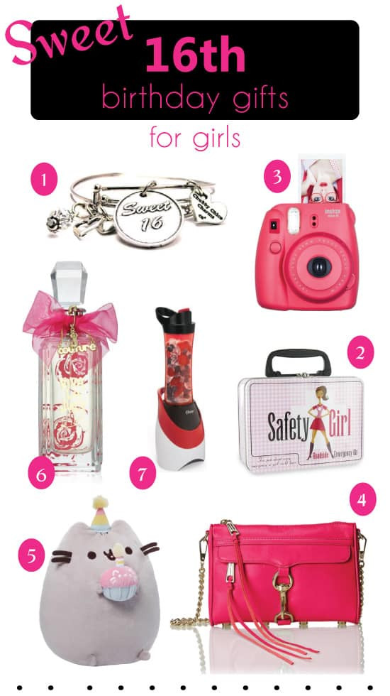Sweet 16 Gift Ideas Girls
 Sweet 16 Birthday Gifts Ideas for Girls That They ll