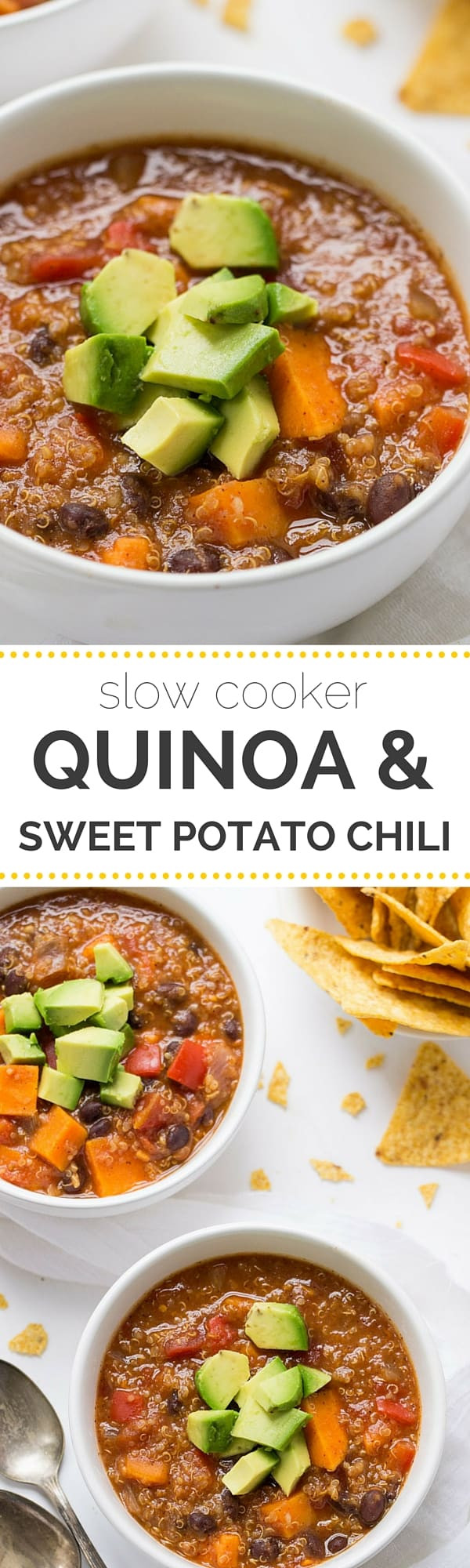 Sweet Potato Black Bean Quinoa Chili
 Sweet Potato Black Bean Quinoa Chili Recipe