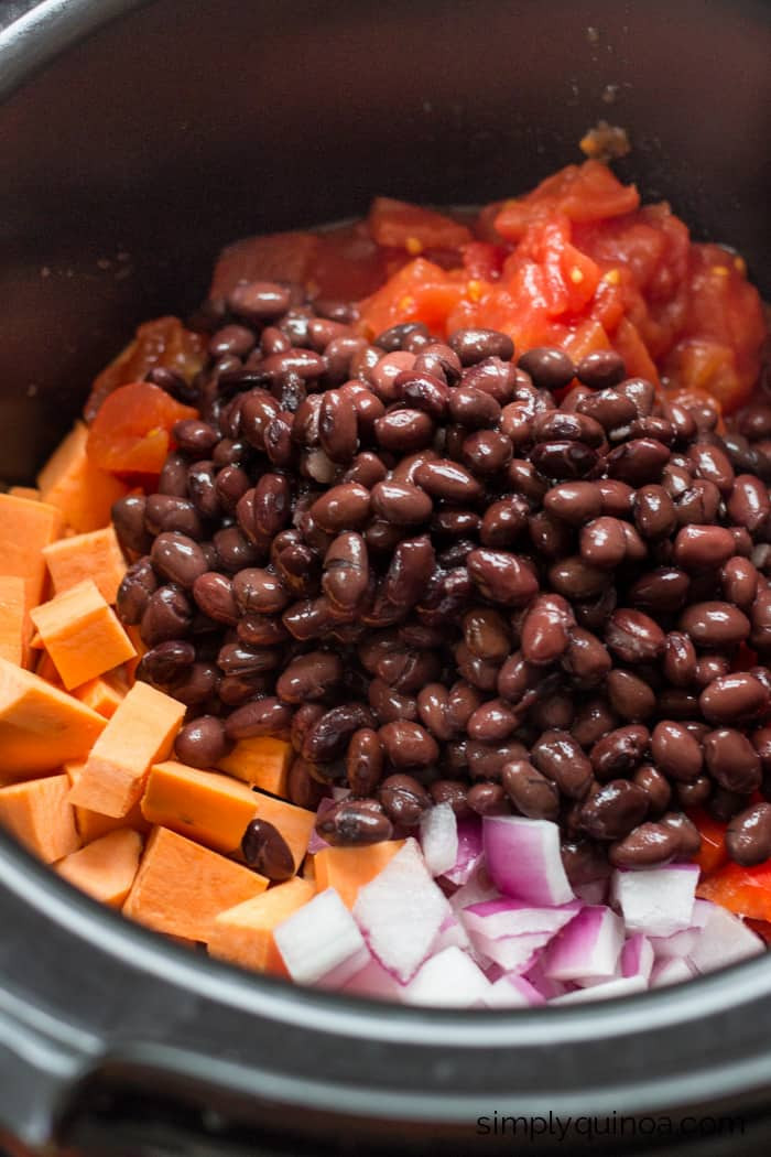 Sweet Potato Black Bean Quinoa Chili
 Sweet Potato Black Bean Quinoa Chili Recipe