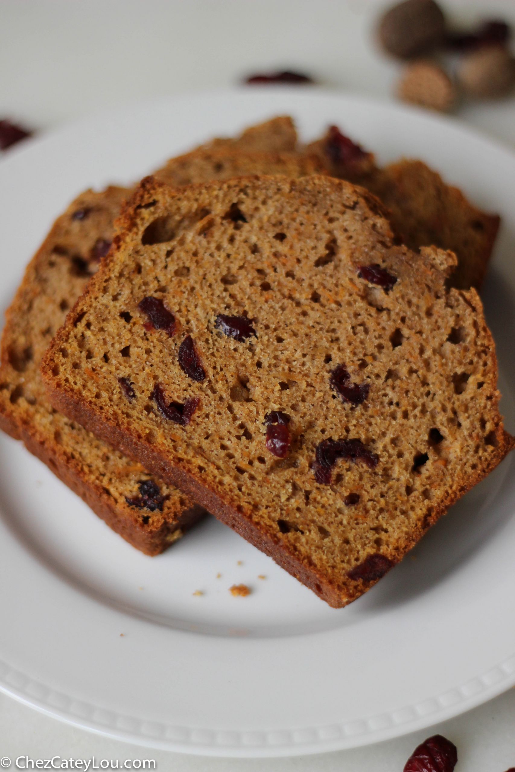 Sweet Potato Quick Bread
 Sweet Potato Cranberry Quick Bread Mystery Dish Chez