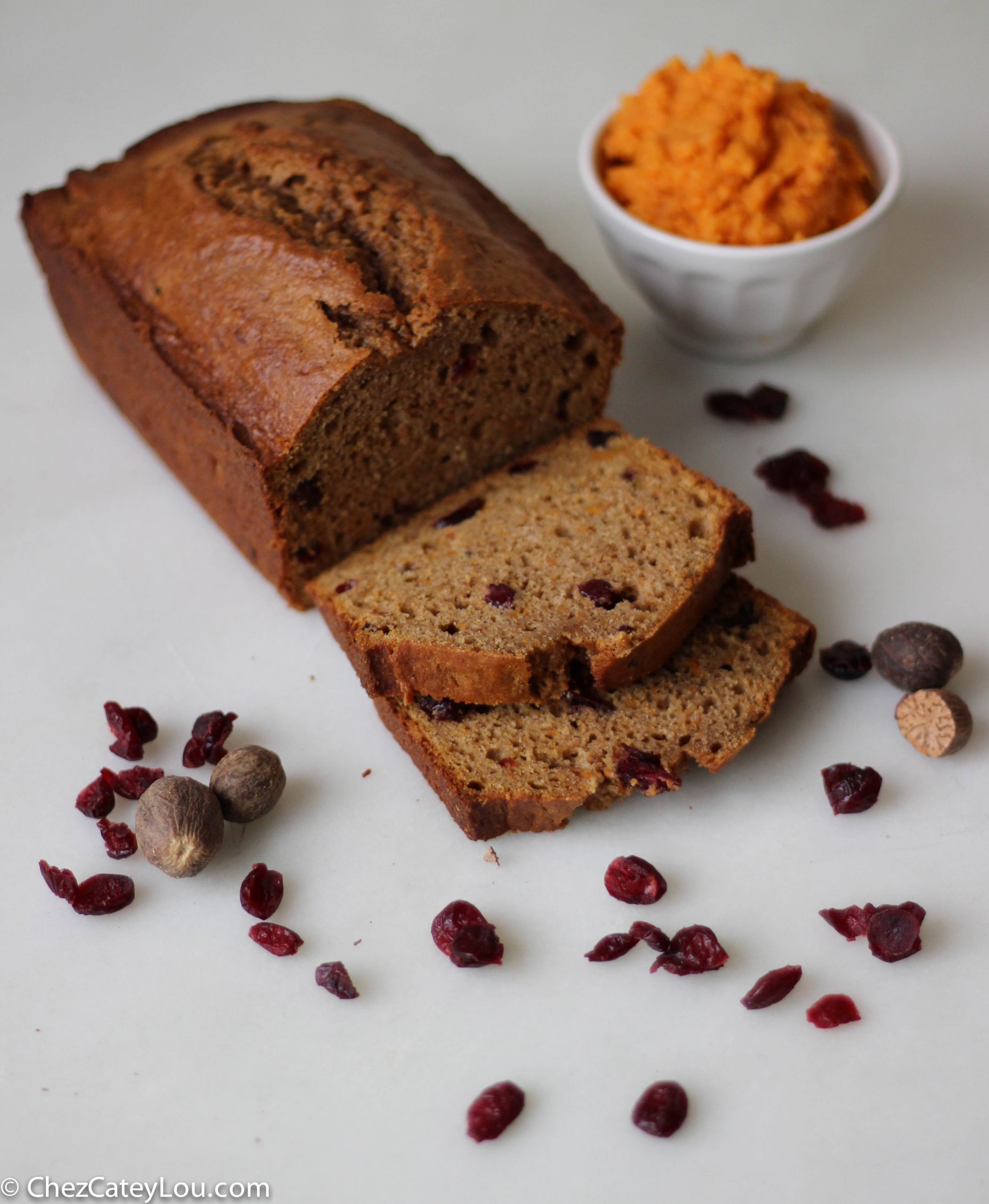 Sweet Potato Quick Bread
 Sweet Potato Cranberry Quick Bread Mystery Dish Chez