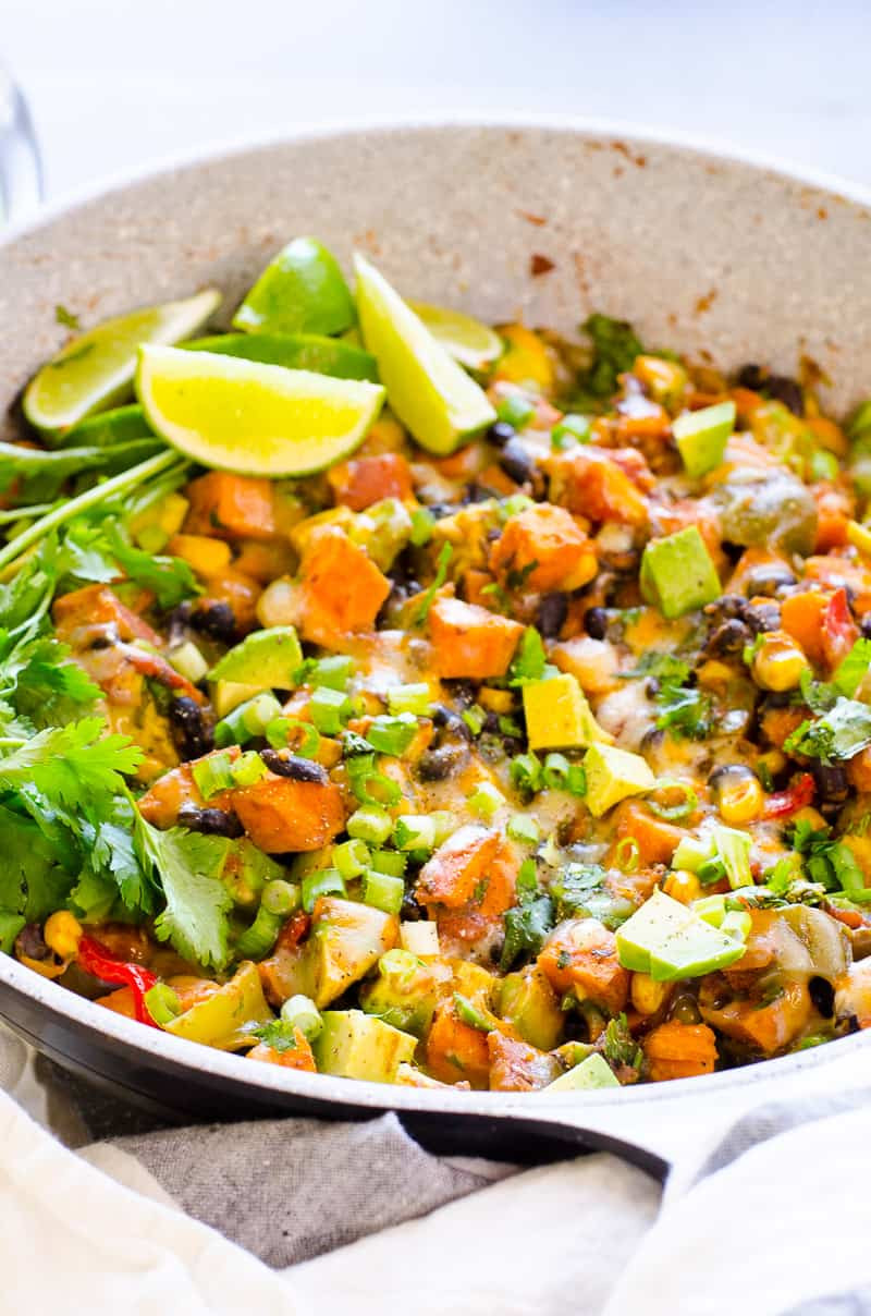 Sweet Potato Vegetarian Recipes
 Sweet Potato Skillet Tex Mex Style iFOODreal Healthy