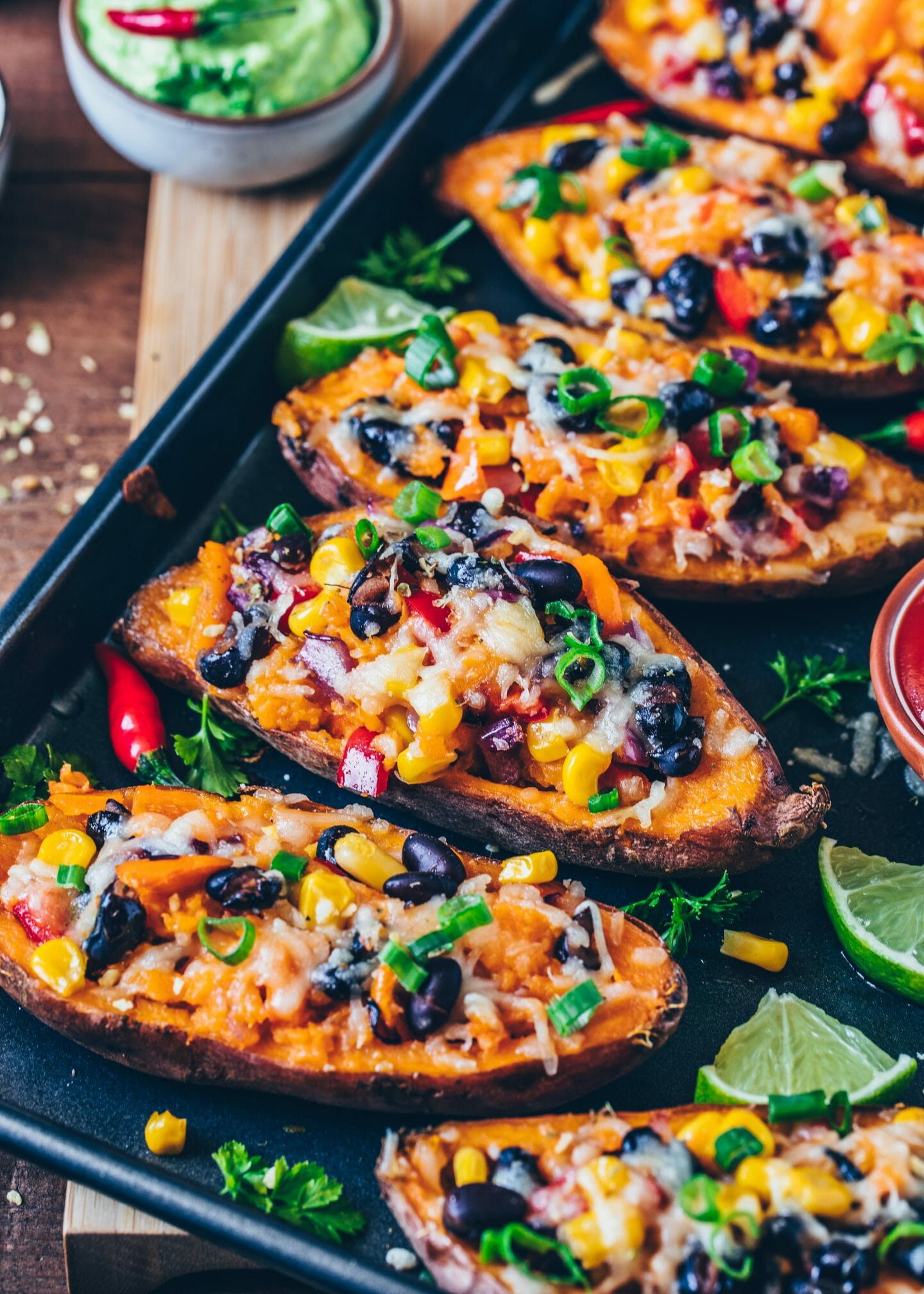 Sweet Potato Vegetarian Recipes
 Mexican Sweet Potato Skins Vegan Bianca Zapatka