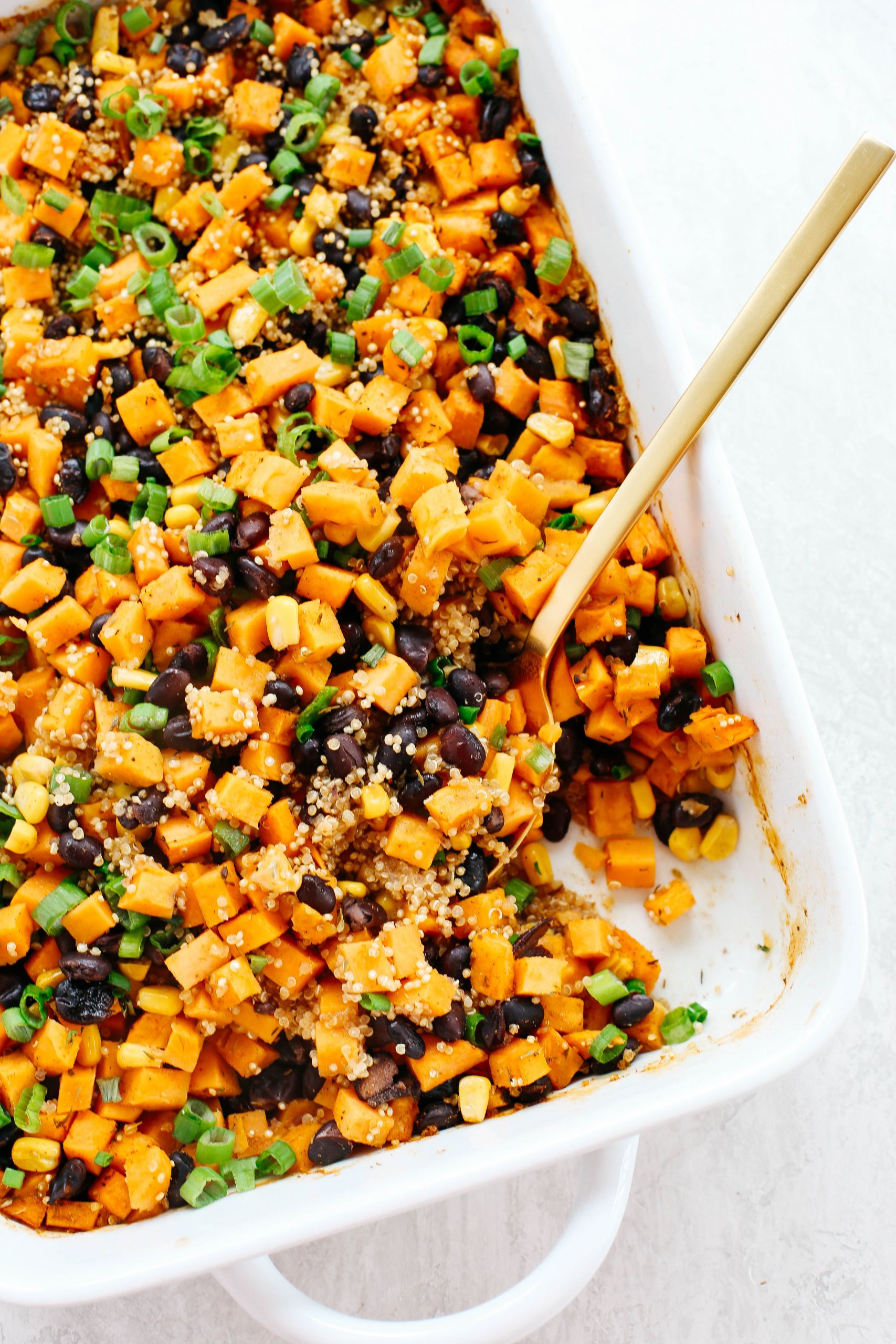 Sweet Potato Vegetarian Recipes
 Sweet Potato & Black Bean Quinoa Bake Eat Yourself Skinny