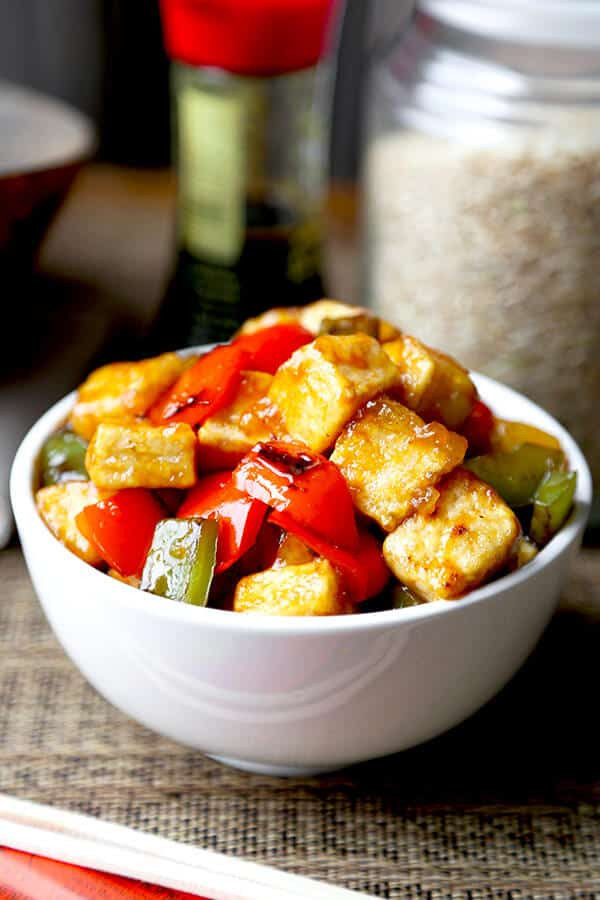 Sweet Tofu Recipes
 Sweet and Sour Tofu Pickled Plum Food And Drinks