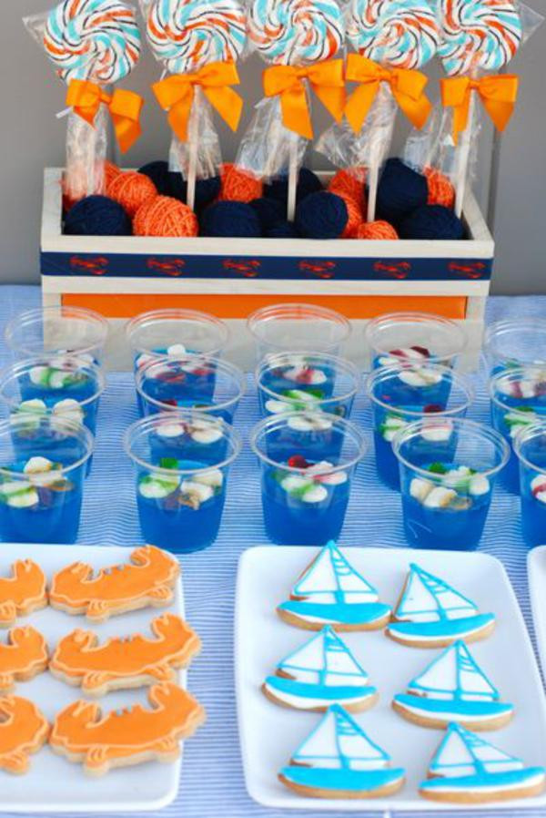 Swimming Birthday Party Ideas
 Kara s Party Ideas Preppy Beach Swim Pool Surf Boy Girl