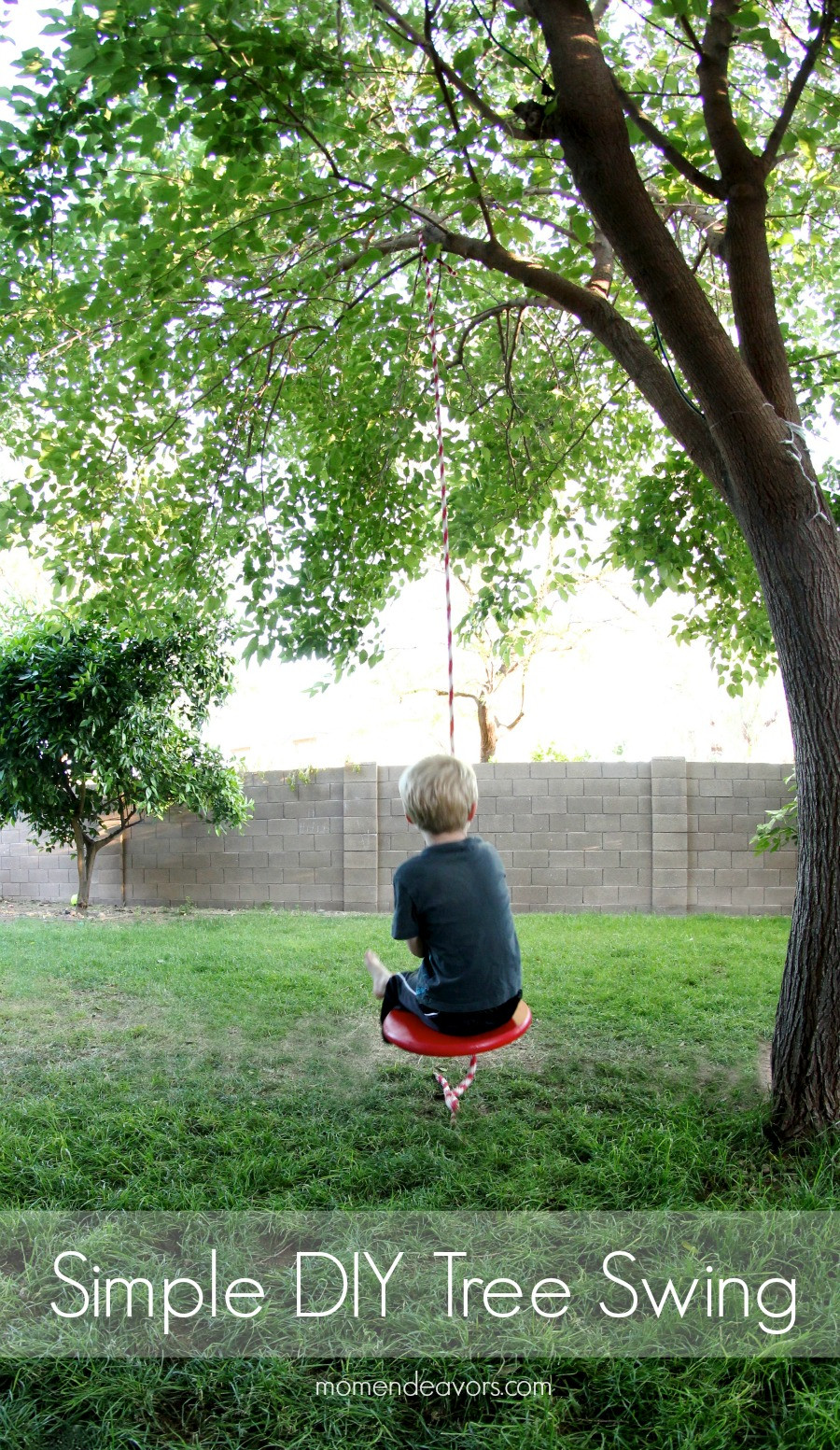 Swings For Trees In Backyard
 Simple DIY Tree Swing