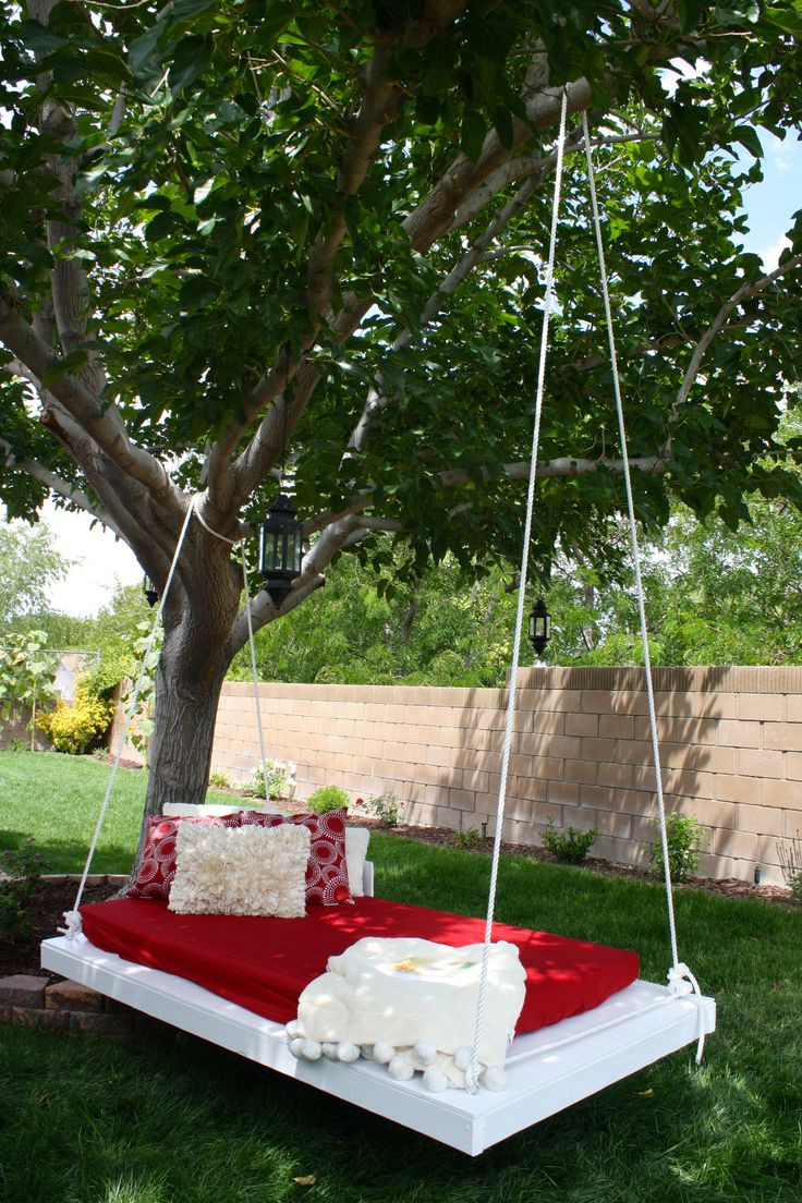 Swings For Trees In Backyard
 DIY Tree Swing Garden Pinterest