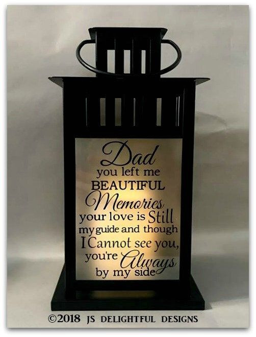 Sympathy Gifts For Loss Of Father For Child
 Loss of Dad Loss of Father Loss of Dad PHOTO Lantern