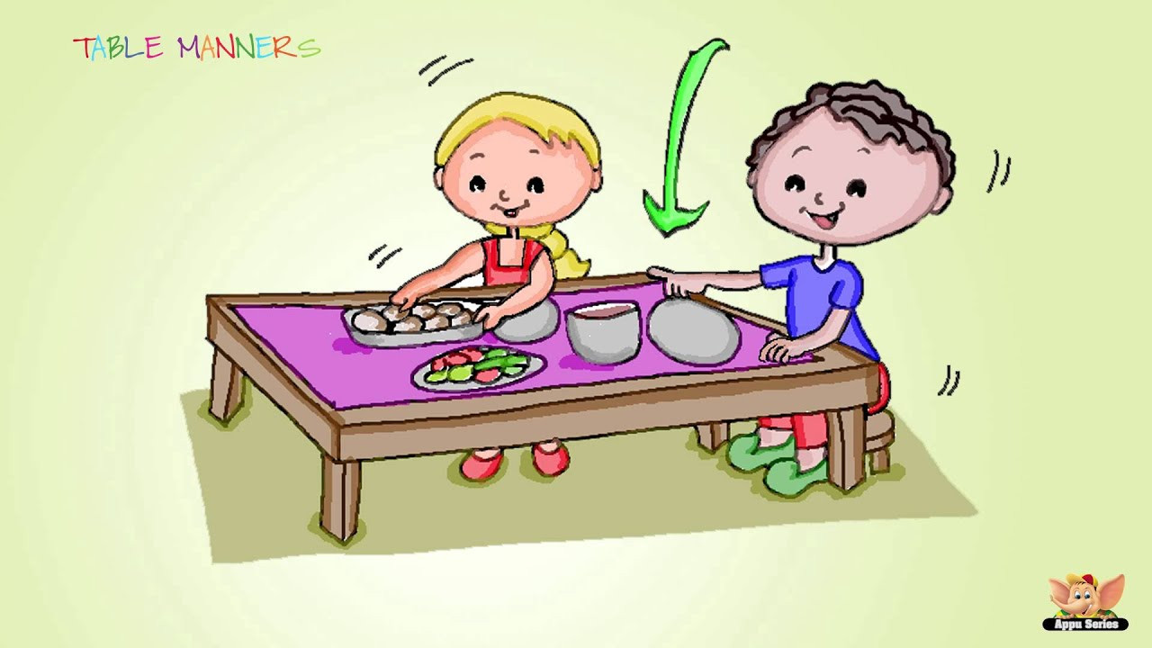 Table Manners For Kids
 Family Education Series Learn Table Manners