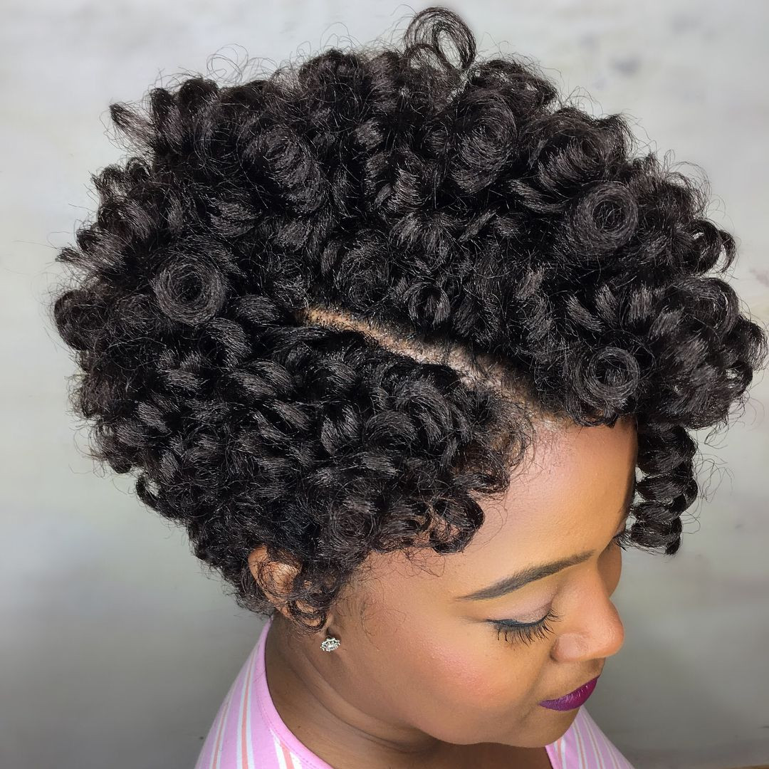 Tapered Crochet Hairstyles
 Pin on hair & beauty