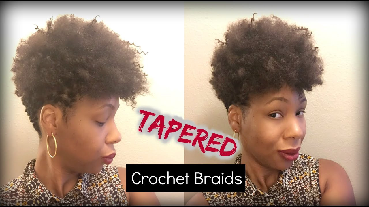 Tapered Crochet Hairstyles
 A Look at My Tapered Crochet Braids