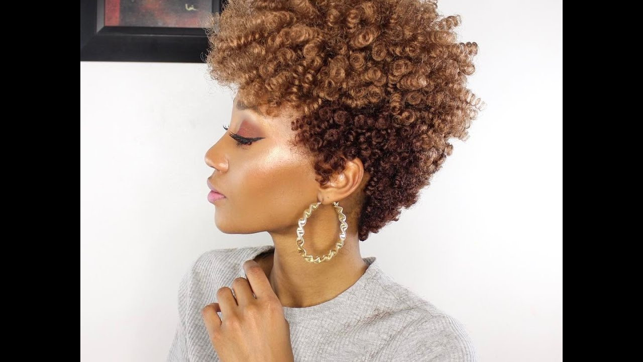 Tapered Crochet Hairstyles
 Natural Looking Crochet Tapered Cut by Modelesquenic