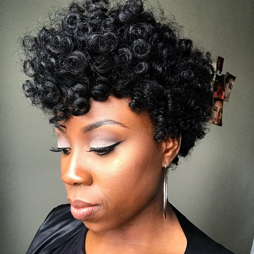 Tapered Crochet Hairstyles
 The Tapered Crochet Cut – JM