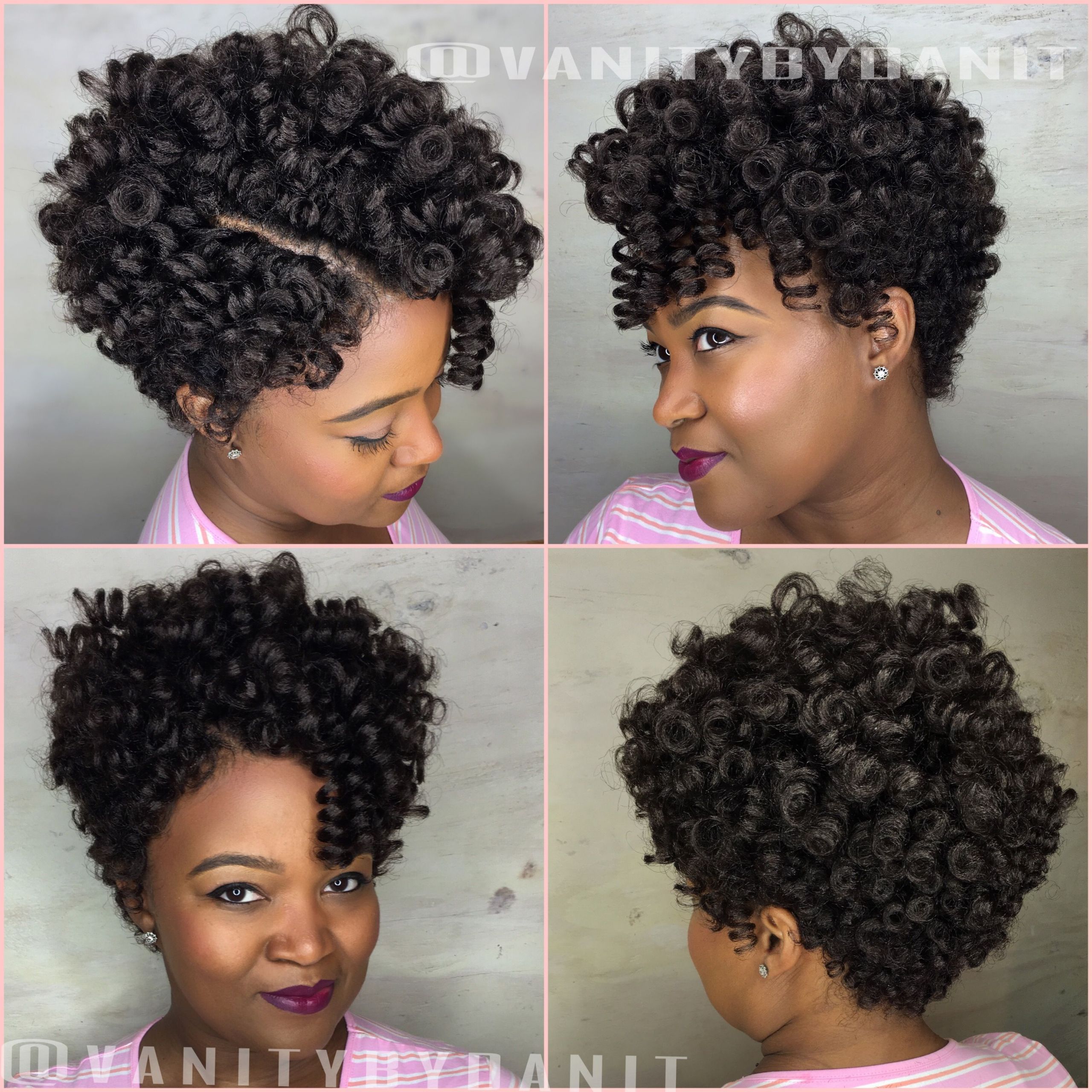 Tapered Crochet Hairstyles
 Pin on crochet braiding styles