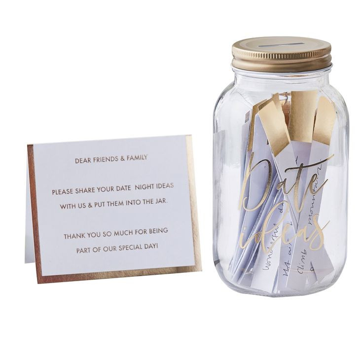 Target Wedding Guest Book
 "Date Jars" Guest Book Ginger Ray Clear in 2019