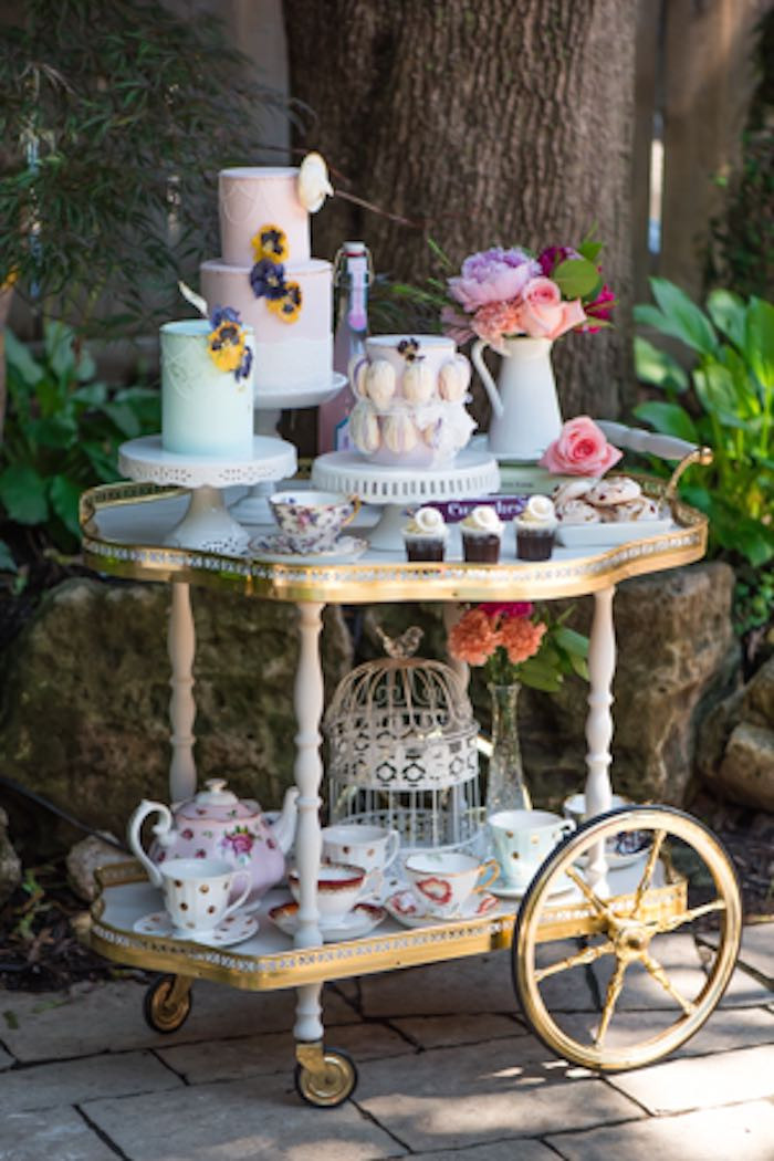 Tea Cup Party Ideas
 Kara s Party Ideas Outdoor High Tea Party