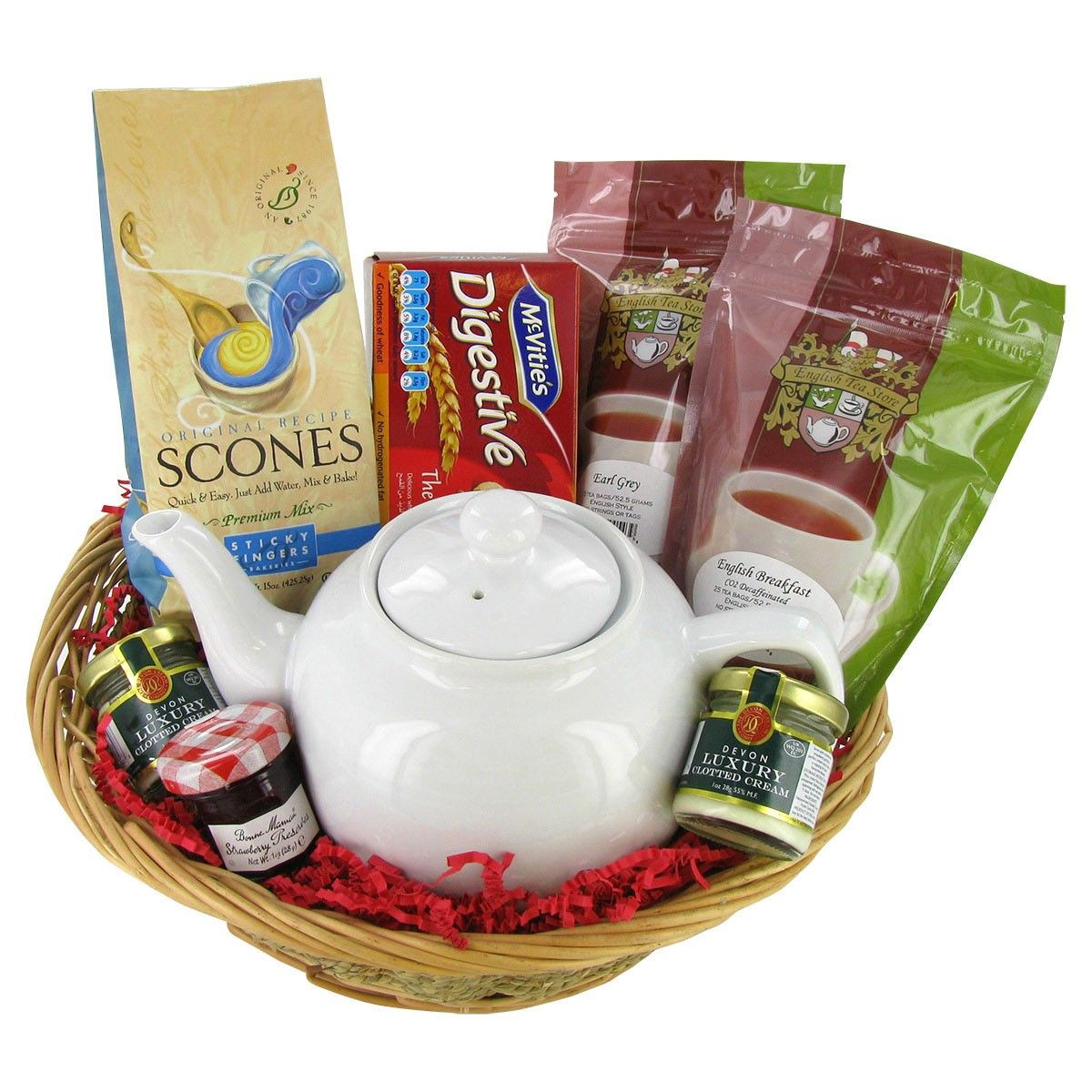 Tea Gift Baskets Ideas
 Afternoon Tea Gift Basket