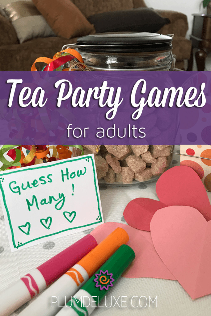 Tea Party Ideas For Adults
 Six Tea Party Games for Adults