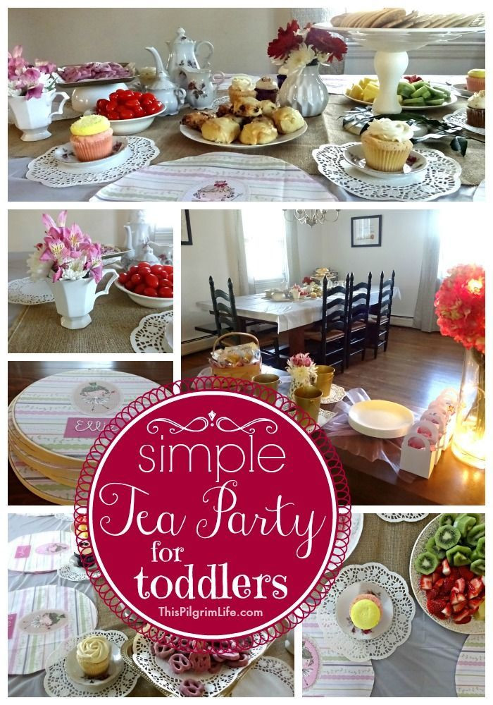 Tea Party Ideas For Toddlers
 Simple Tea Party for Toddlers