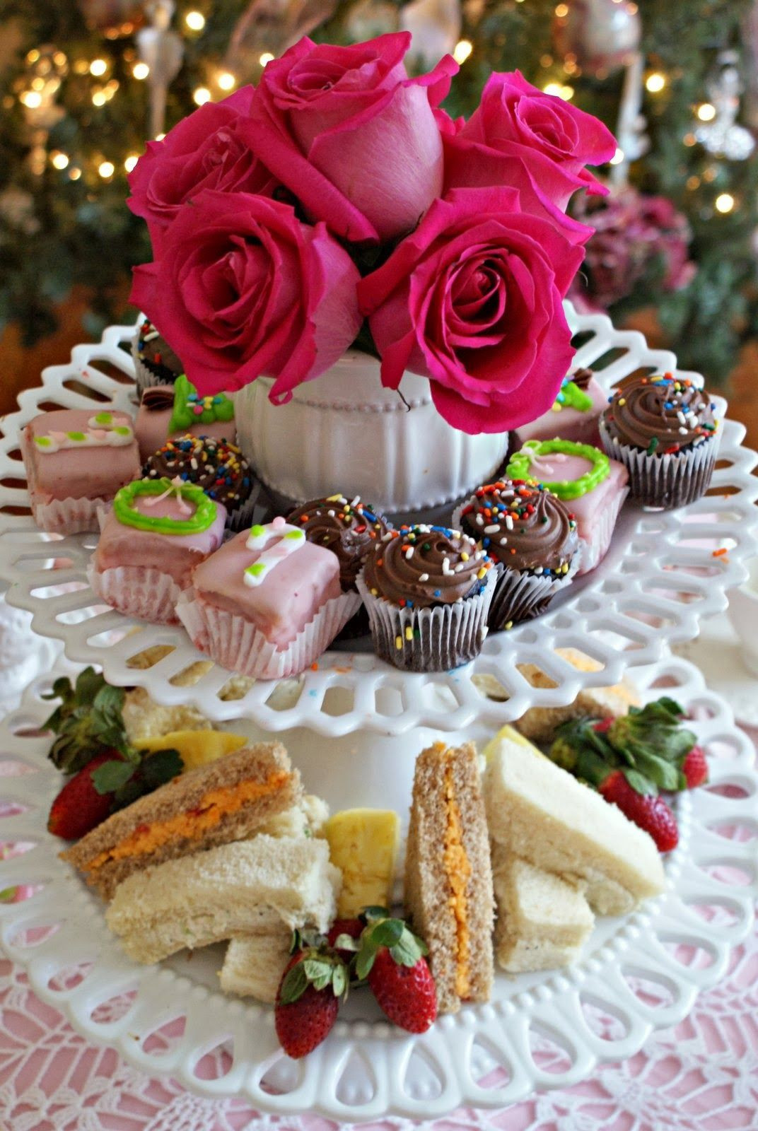 Tea Party Recipes Ideas
 Christmas Candy Tea