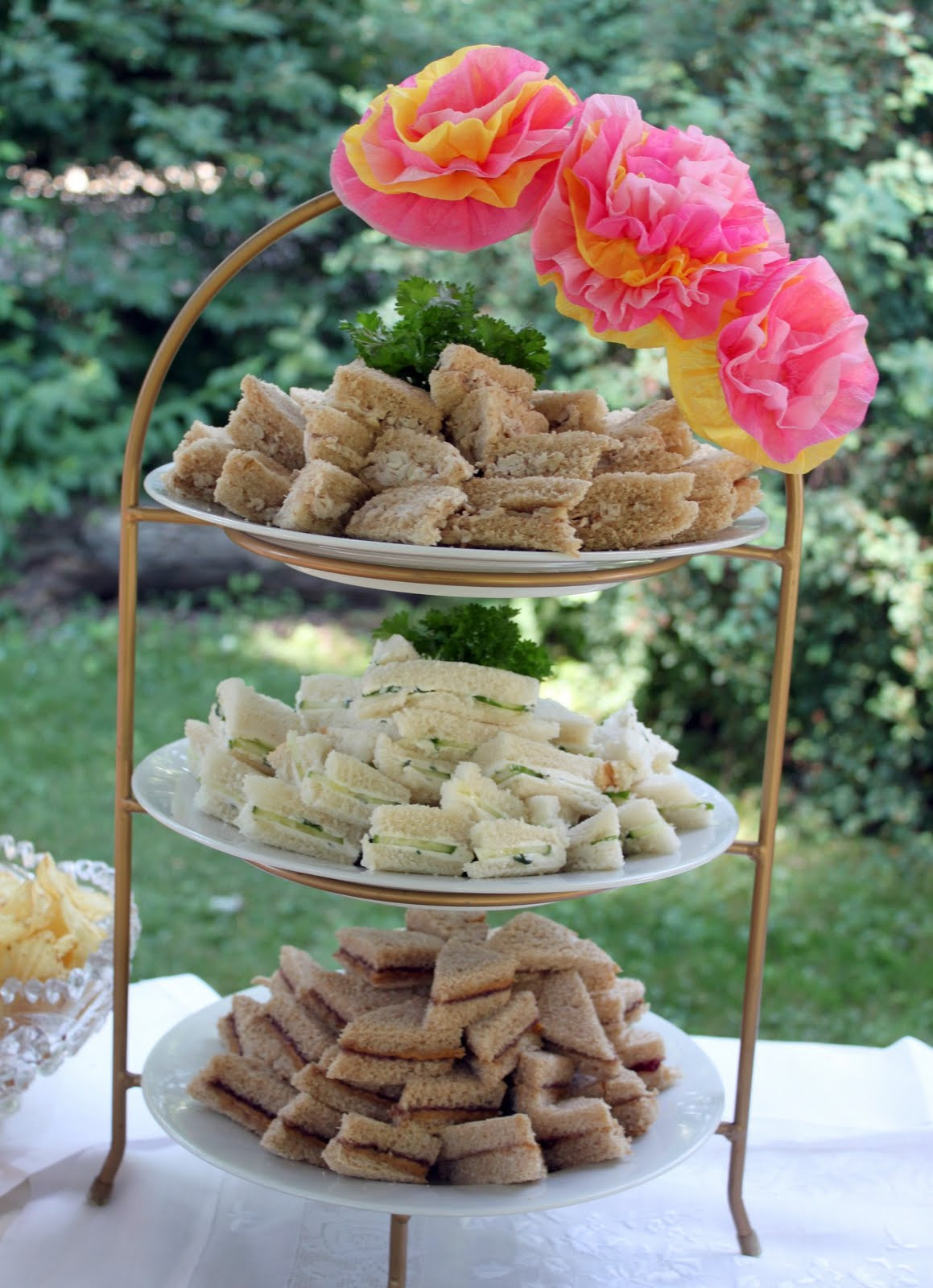 Tea Party Sandwiches Ideas
 Tea for 2 Birthday Party  The Cottage Mama