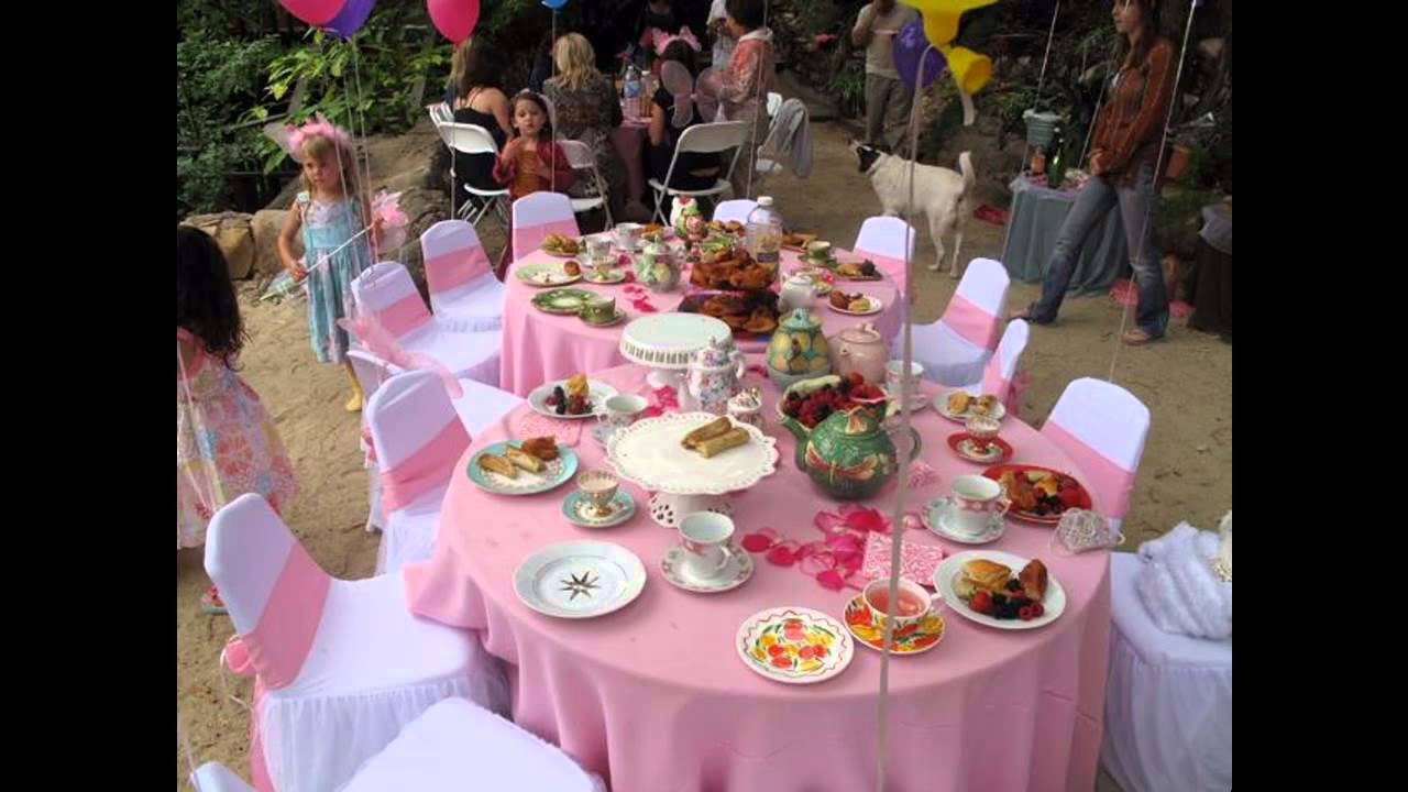 Tea Party Theme Ideas
 Easy DIY Tea party ideas for kids