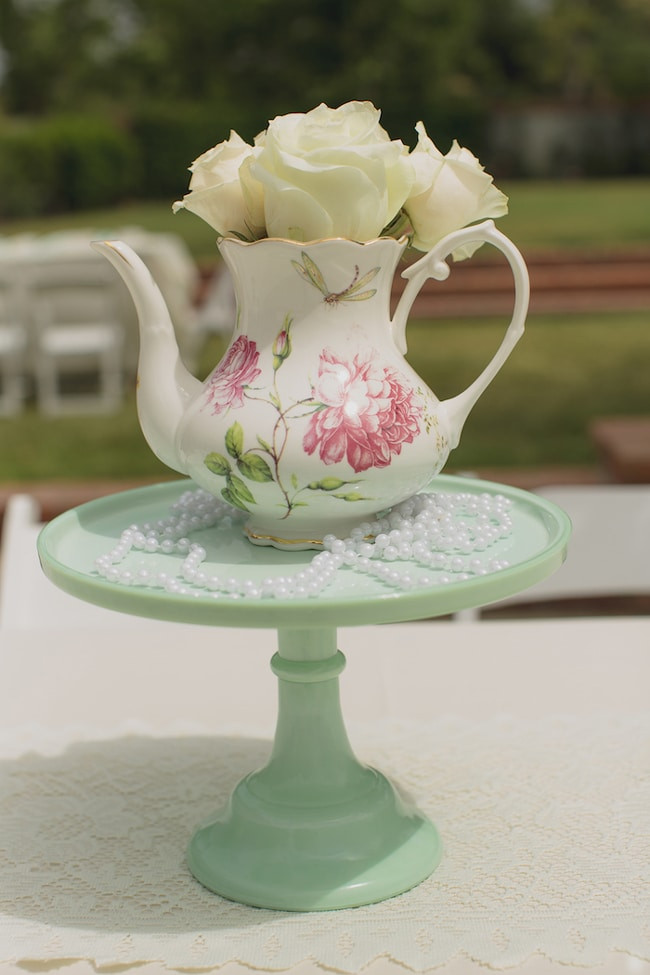 Tea Party Theme Ideas
 Mint and Pink Vintage Tea Party Pretty My Party Party