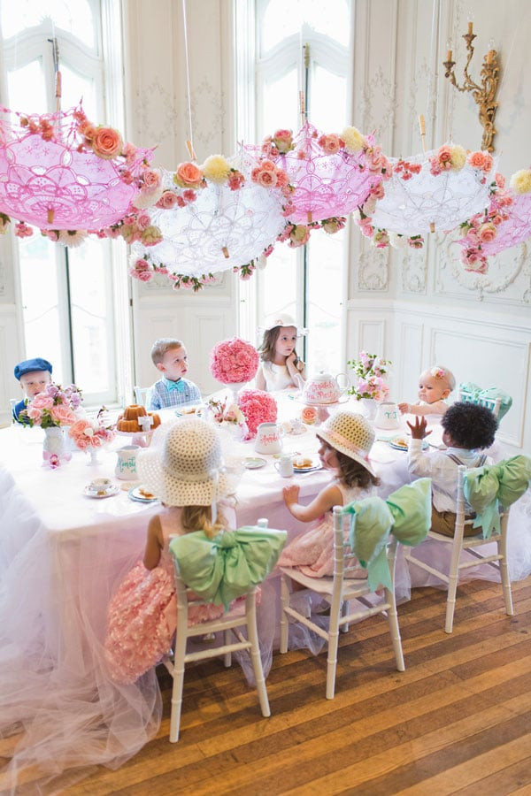 Tea Party Theme Ideas
 Sweet Tea Birthday Party Pretty My Party Party Ideas