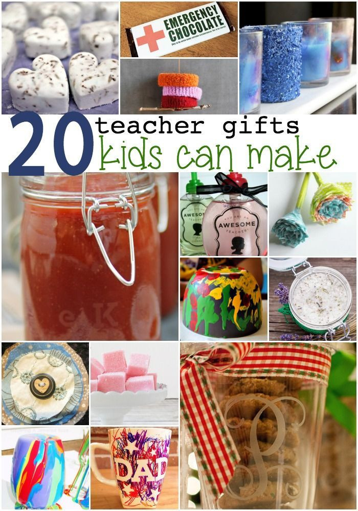 Teacher Gifts For Kids
 20 Gifts For Teachers Kids Can Make