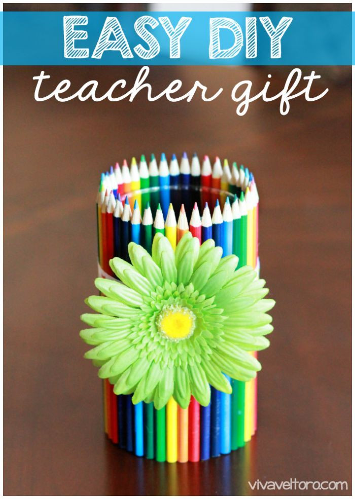 Teacher Gifts For Kids
 Easy DIY Teacher Gift idea