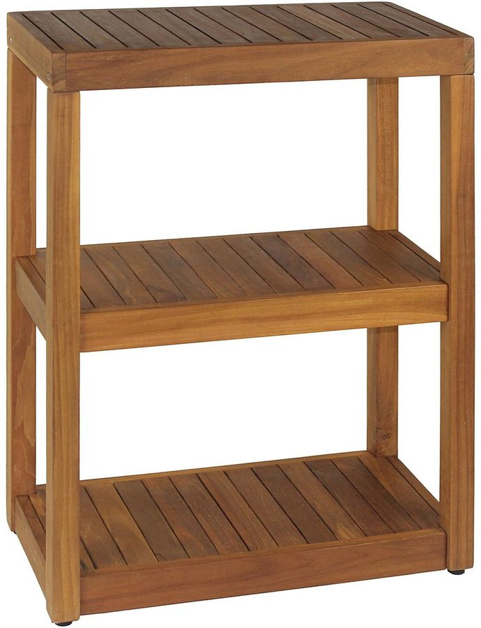 Teak Bathroom Storage
 Hudson Furniture Bathroom Storage Teak Tower Rectangular Stand